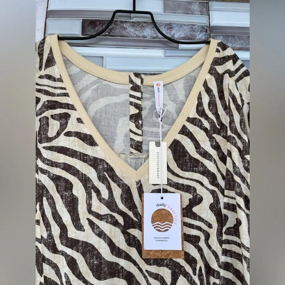 Daily Practice by Anthropologie Ruffled Mini Dress in Beige small - Picture 6 of 15